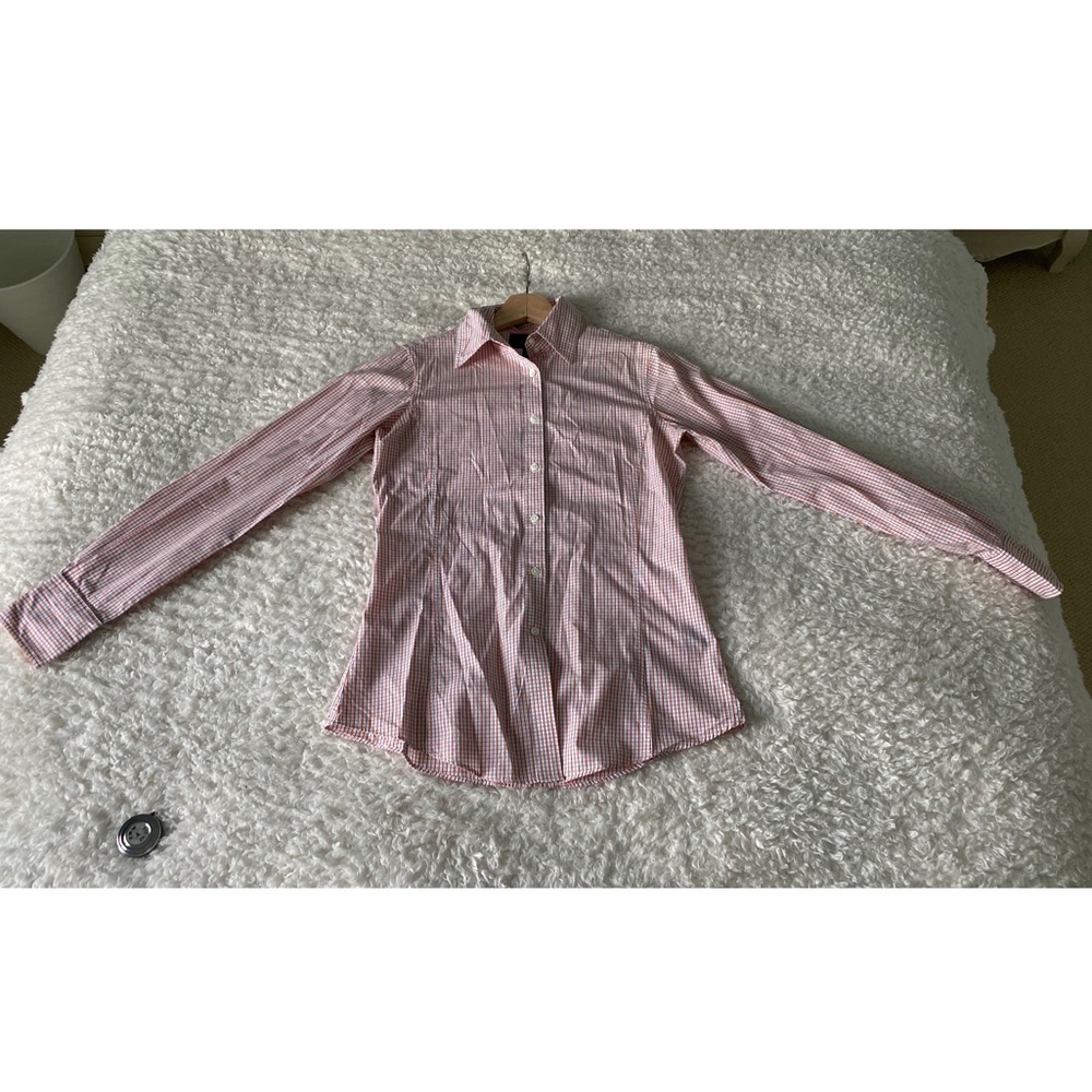 Faonnable Checkered Button Down - image 3